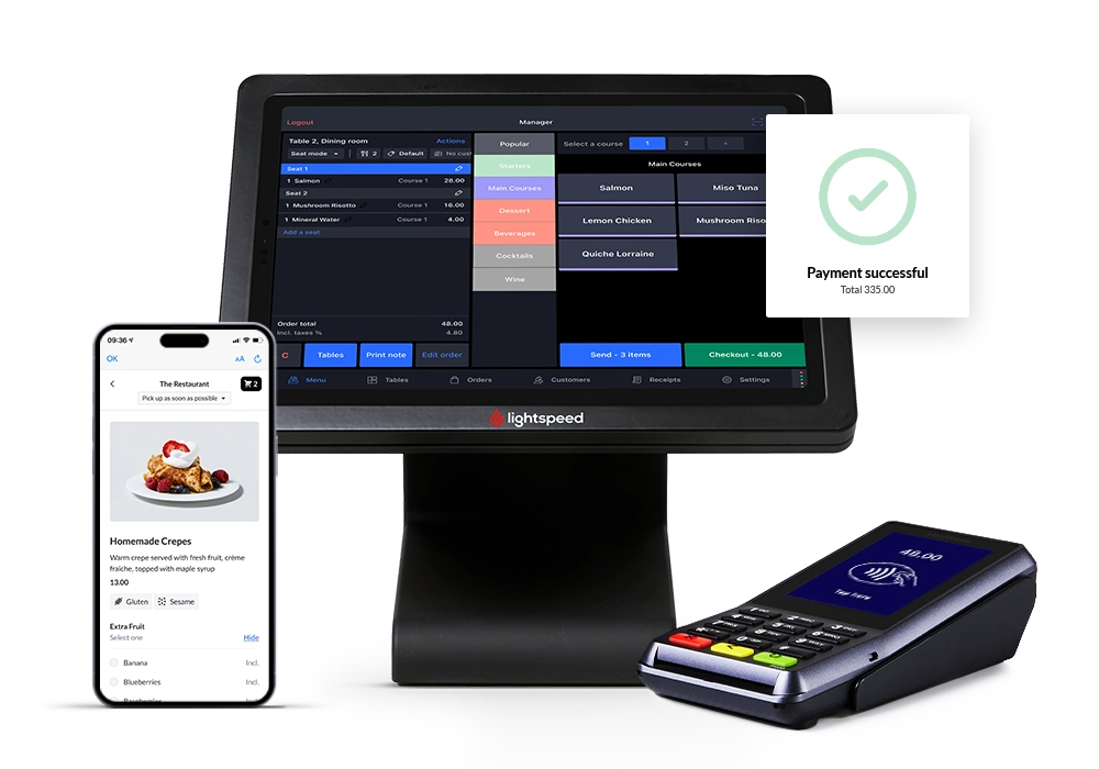 Lightspeed Komplettsystem - Terminal und Handheld
